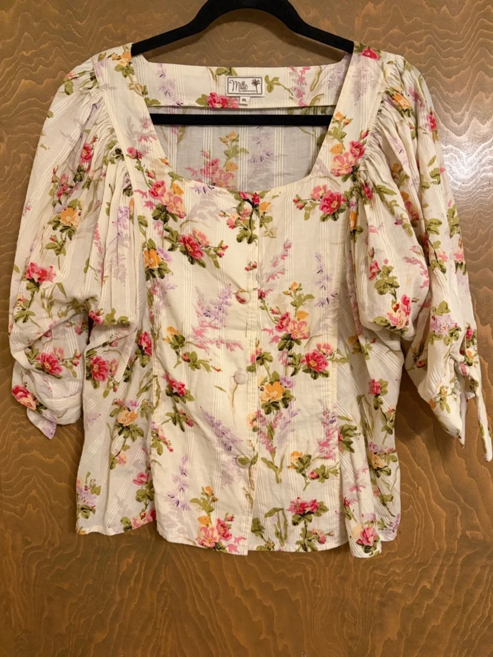 Mille Evelyn Top Florian Print - Picture 2 of 6